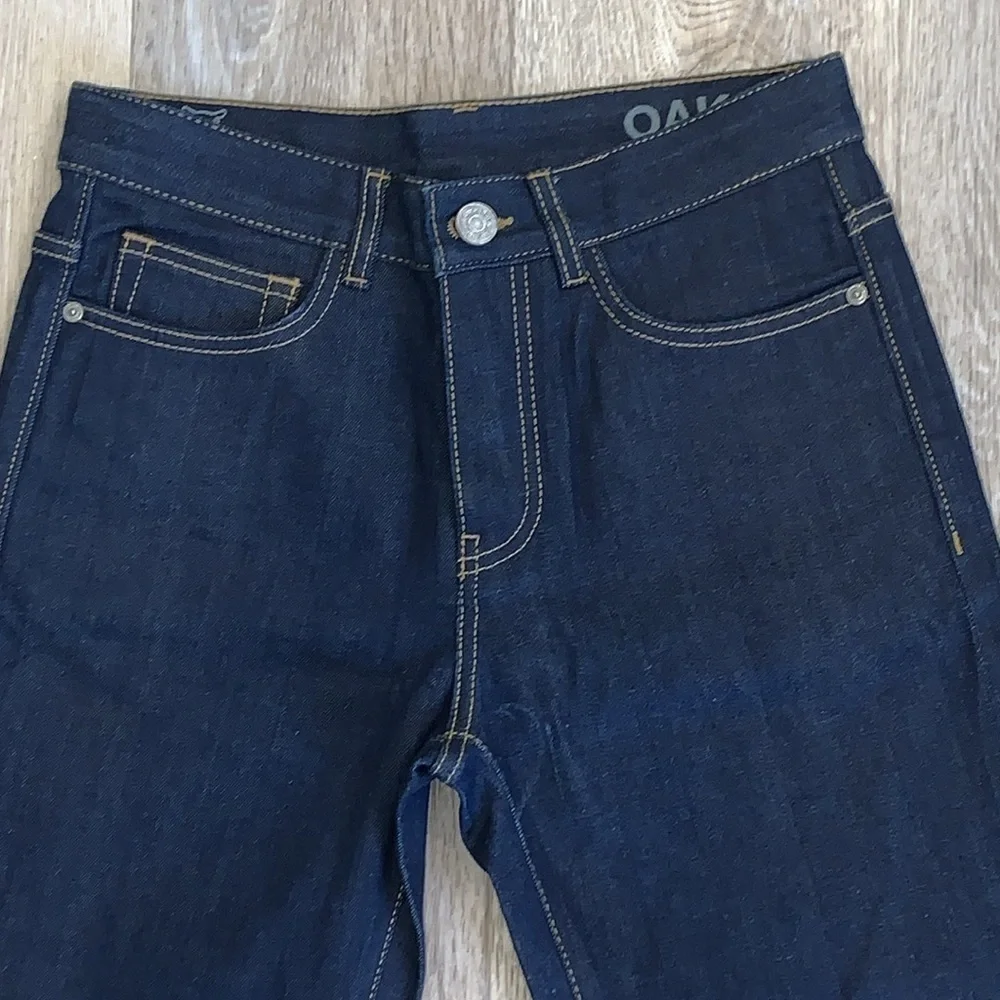 Final $ NWOT Knowledge Cotton Apparel Oak Denim Bermuda Shorts 29R